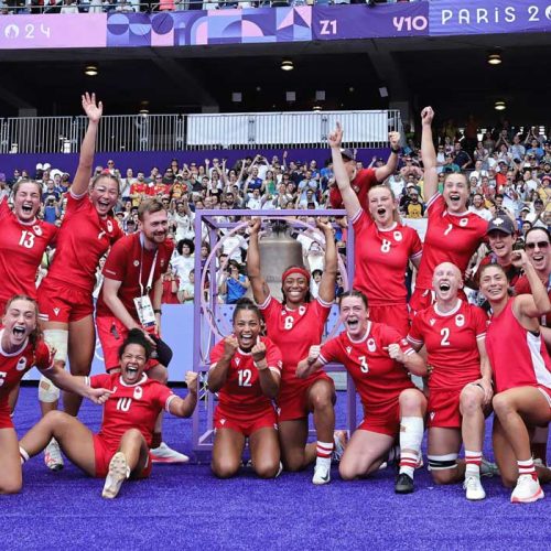 Canada’s Women’s Sevens Team make history with a silver medal at the 2024 Olympics in Paris!